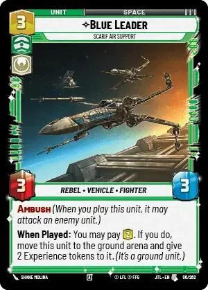 Blue Leader, Scarif Air Support