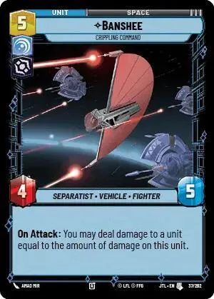 Banshee, Crippling Command