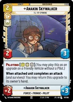 Anakin Skywalker, I'll Try Spinning
