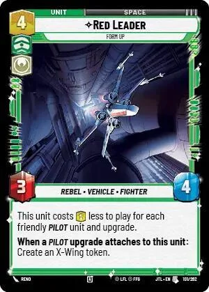 Red Leader, Form Up