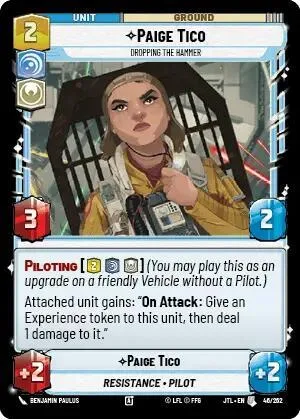 Paige Tico, Dropping the Hammer
