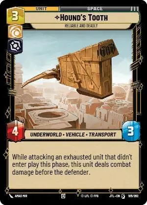Hound's Tooth, Reliable and Deadly