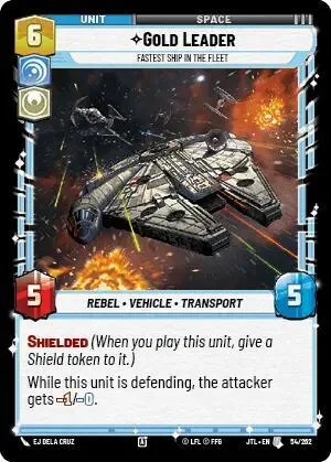 Gold Leader, Fastest Ship in the Fleet