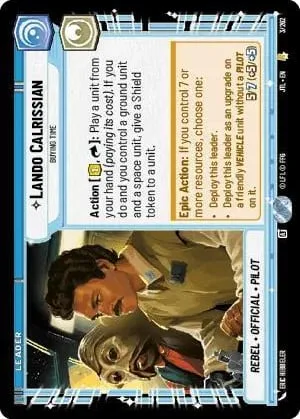 Lando Calrissian, Buying Time