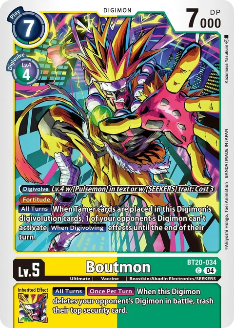 Boutmon (BT20-034)