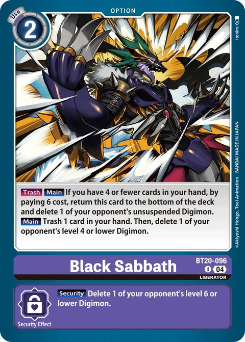 Black Sabbath (BT20-096)