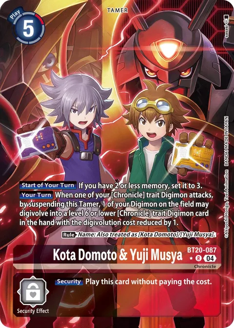 Kota Domoto & Yuji Musya (BT20-087)