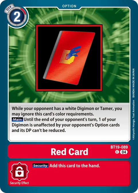 Red Card (BT19-089)