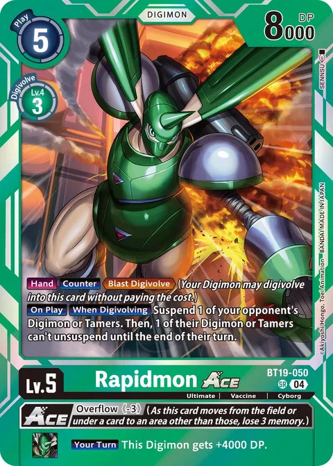 Rapidmon Ace (BT19-050)