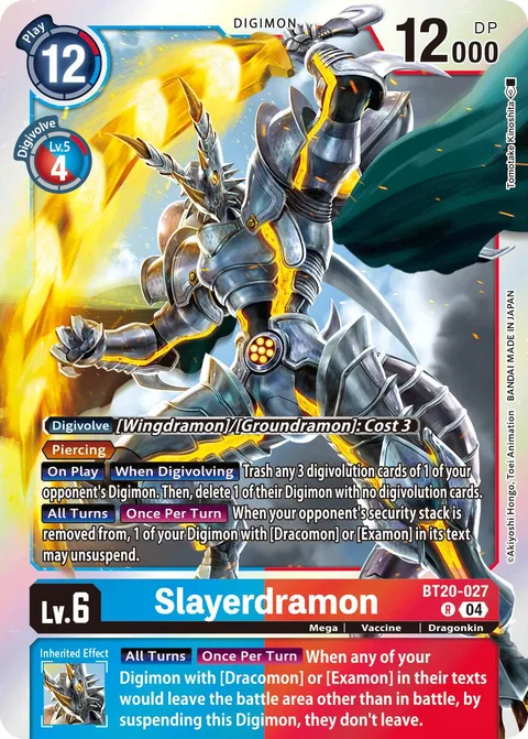 Slayerdramon (BT20-027)