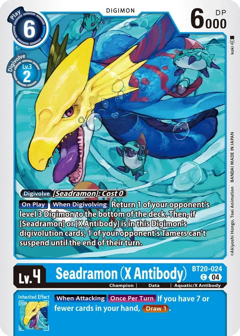 Seadramon (X Antibody) (BT20-024)