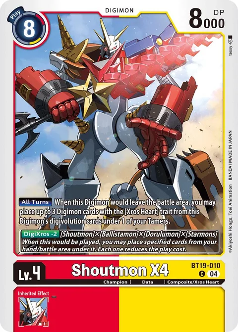 Shoutmon X4 (BT19-010)