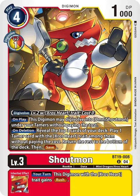 Shoutmon (BT19-008)