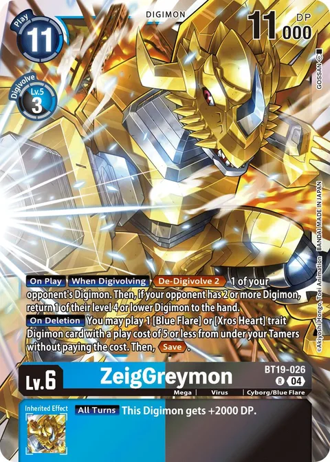 ZeigGreymon (BT19-026)