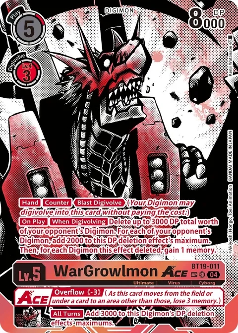 WarGrowlmon Ace (BT19-011)