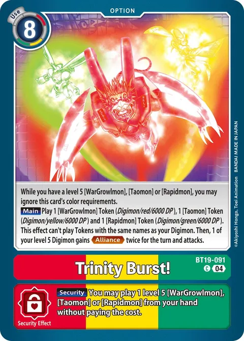 Trinity Burst! (BT19-091)