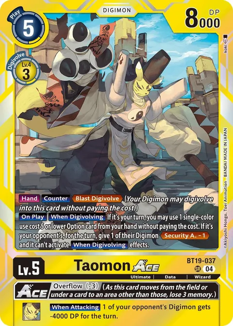 Taomon Ace (BT19-037)