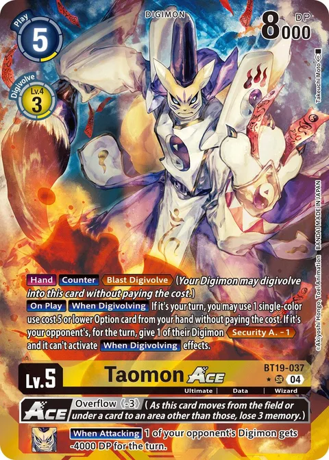 Taomon Ace (BT19-037)