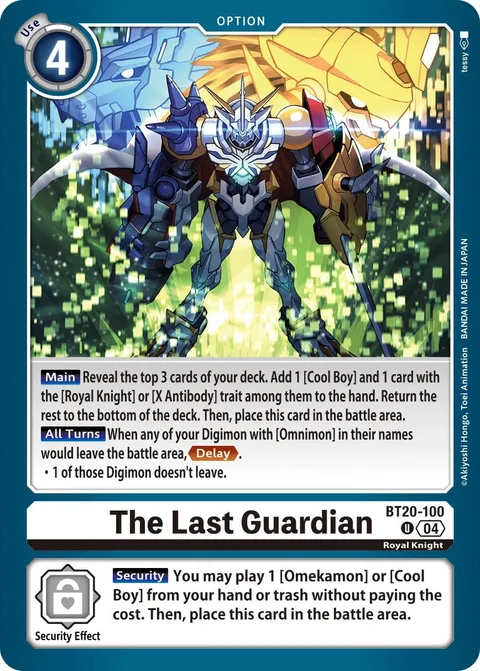 The Last Guardian (BT20-100)