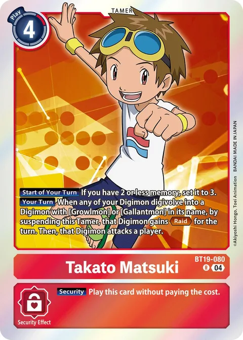 Takato Matsuki (BT19-080)