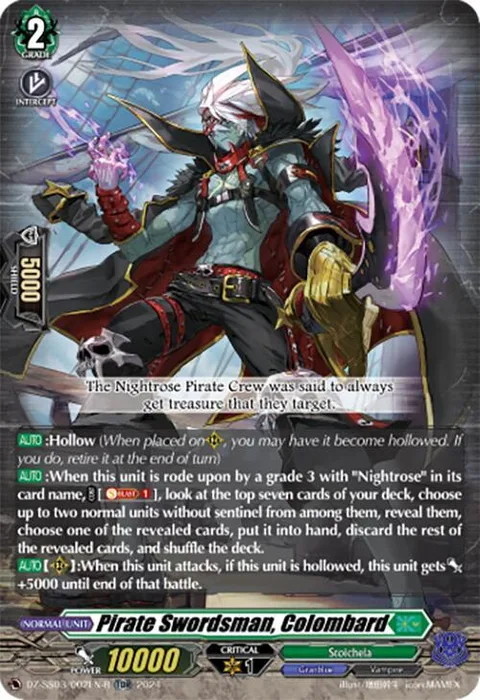 Pirate Swordsman, Colombard [D-Format]