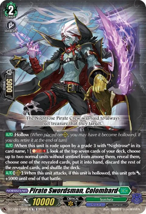 Pirate Swordsman, Colombard [D-Format]