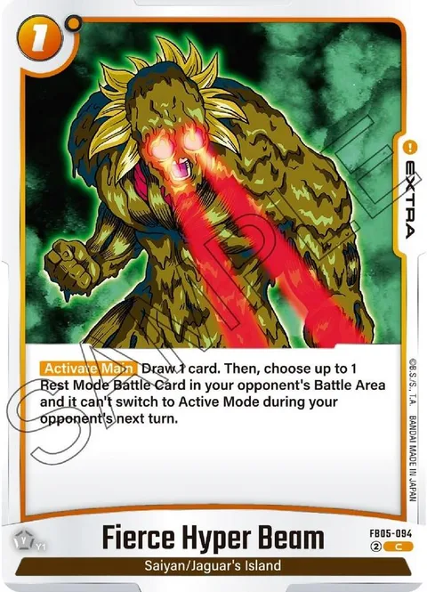 Fierce Hyper Beam (FB05-094) [Fusion World]