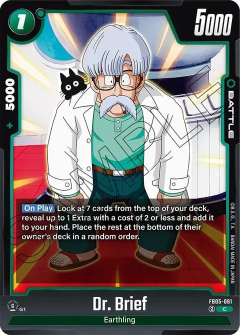 Dr. Brief (FB05-061) [Fusion World]