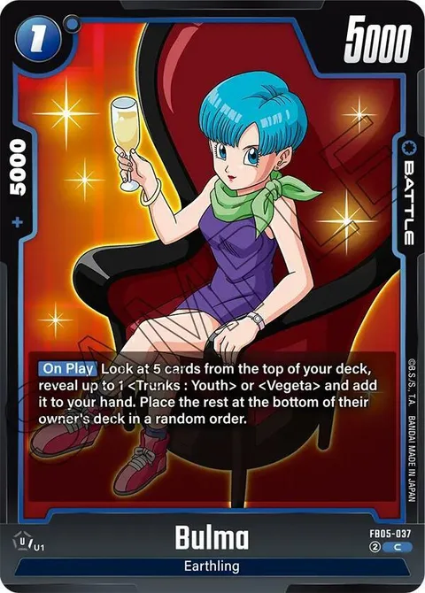 Bulma (FB05-037) [Fusion World]