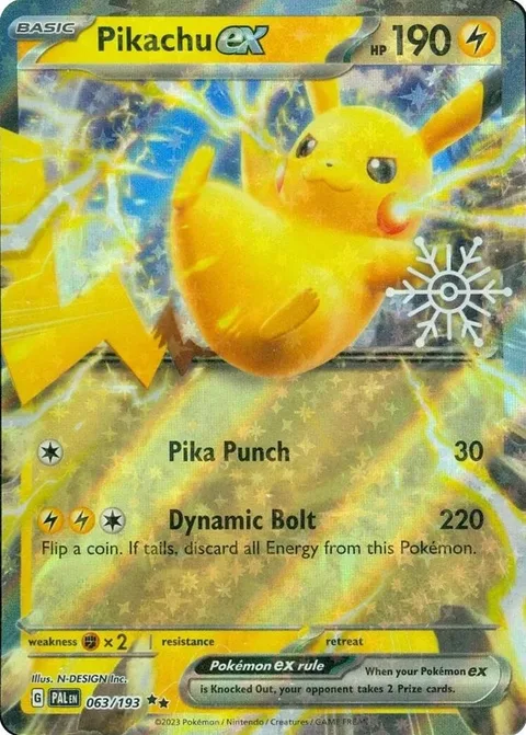 Pikachu ex [Pika Punch | Dynamic Bolt]