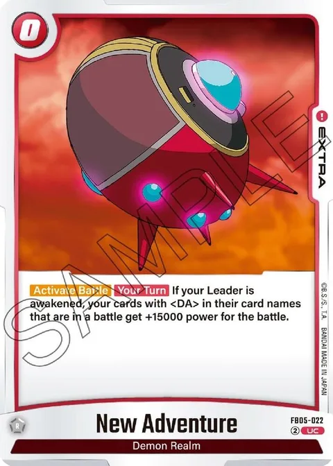 New Adventure (FB05-022) [Fusion World]