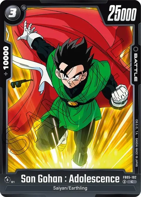 Son Gohan : Adolescence (FB05-102) [Fusion World]