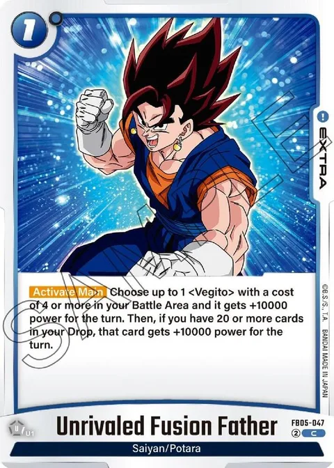 Unrivaled Fusion Father (FB05-047) [Fusion World]