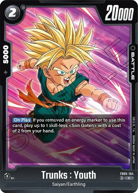 Trunks : Youth (FB05-104) [Fusion World]