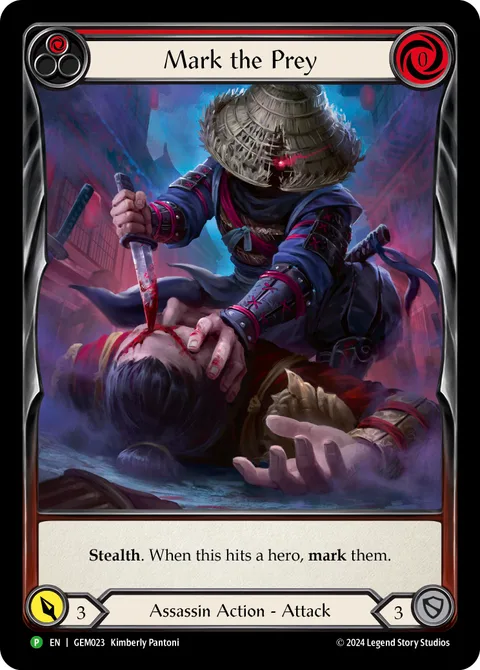Mark the Prey (Red)