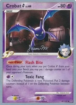 Crobat [G] Lv.44 [Flash Bite | Toxic Fang]