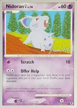 Nidoran [F] Lv.14 [Scratch | Offer Help]