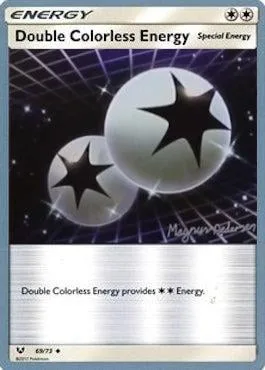 Double Colorless Energy
