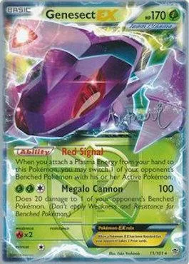 Genesect EX [Red Signal | Megalo Cannon]