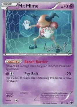 Mr. Mime [Bench Barrier | Psy Bolt]