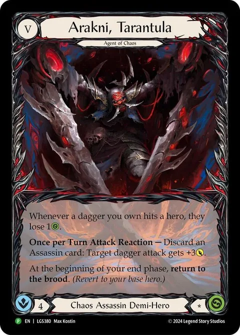 Arakni, Tarantula