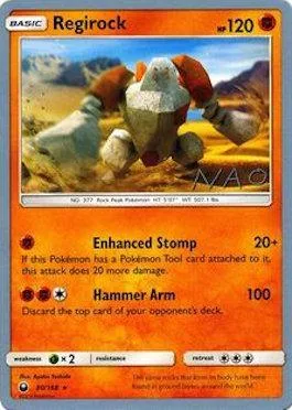 Regirock [Enhanced Stomp | Hammer Arm]