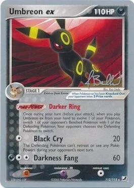 Umbreon ex [Darker Ring | Black Cry | Darkness Fang]