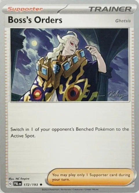 Boss's Orders - Ghetsis