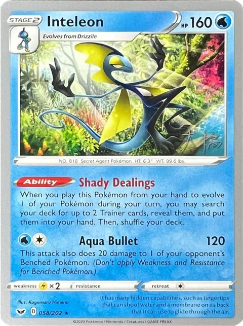 Inteleon [Shady Dealings | Aqua Bullet]