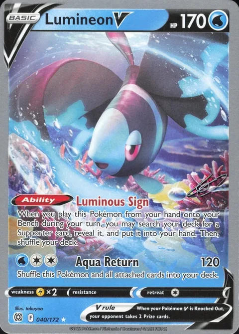 Lumineon V [Luminous Sign | Aqua Return]