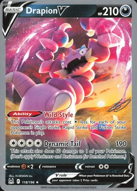 Drapion V [Wild Style | Dynamic Tail]