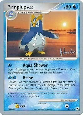 Prinplup Lv.20 [Aqua Shower | Brine]