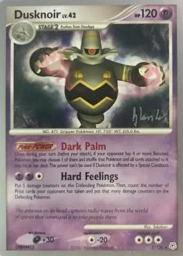 Dusknoir Lv.42 [Dark Palm | Hard Feelings]