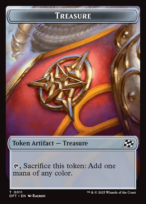 Treasure Token // Thopter Token (A 1/1)